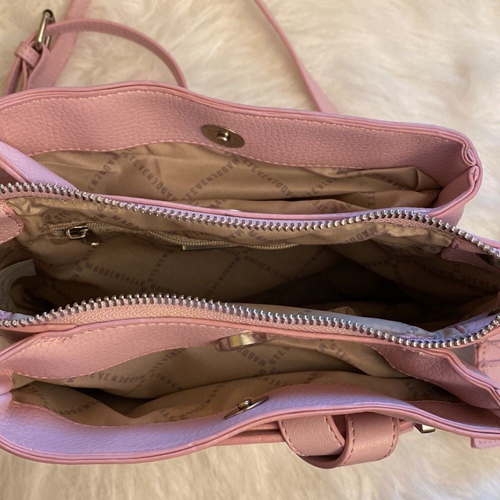 NWT Steve Madden (bclare) Crossbody - Baby Pink - Picture 8 of 14